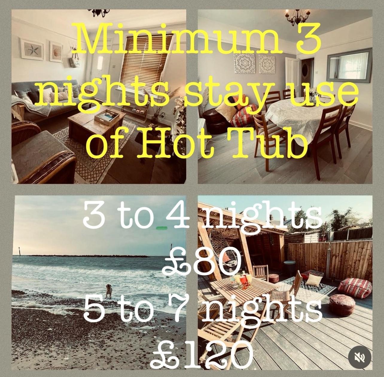 הוילה Sea Palling Coastal Terrace Dogs Welcome Optional Hot Tub מראה חיצוני תמונה